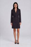 Industry Satin Trench Dress