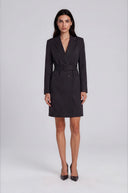 Industry Satin Trench Dress - Pure & Simple Canada