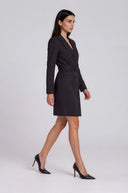 Industry Satin Trench Dress - Pure & Simple Canada
