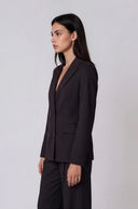 Industry Satin Double Breast Jacket - Pure & Simple Canada