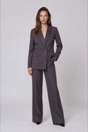 Industry Satin Double Breast Jacket - Pure & Simple Canada