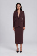 Boardroom Side Slit Skirt - Pure & Simple Canada