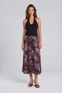 Autumn Bloom Pleated Skirt - Pure & Simple Canada