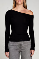 Baby Rib Off - Shoulder Long Sleeve - Pure & Simple Canada