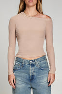 Baby Rib Off - Shoulder Long Sleeve - Pure & Simple Canada