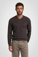 Tavik Textured V - Neck Knit - Pure & Simple Canada