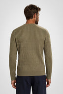 Rowan Cotton Crewneck Knit Sweater - Pure & Simple Canada