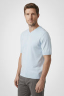 Dawson Cotton V - Neck Knit Tee - Pure & Simple Canada