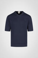 Dawson Cotton V - Neck Knit Tee - Pure & Simple Canada