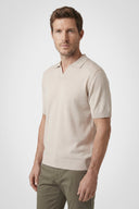 Dawson Johnny Collar Knit Polo - Pure & Simple Canada