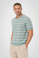 Weston Stripe Sweater Polo - Pure & Simple Canada