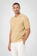 Weston Stripe Sweater Polo - Pure & Simple Canada