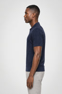 Arthur Tipped Knit Polo - Pure & Simple Canada