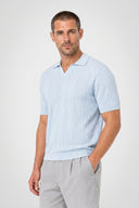Arthur Tipped Knit Polo - Pure & Simple Canada