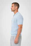 Arthur Tipped Knit Polo - Pure & Simple Canada