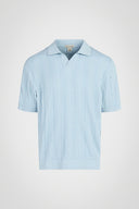 Arthur Tipped Knit Polo - Pure & Simple Canada
