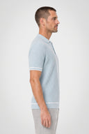 James Texture Knit Polo - Pure & Simple Canada