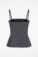 Calais Peplum Bustier