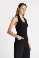 Basic Knit Halter Top - Pure & Simple Canada