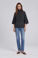 Snow Drift Turtleneck Sweater