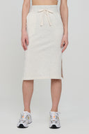 Flecked Terry Knee Length Skirt - Pure & Simple Canada