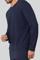 Long Sleeve Crew Neck T-Shirt - Pure & Simple Canada