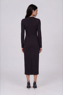 Scuba Long Sleeve Dress