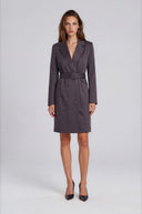 Industry Satin Trench Dress