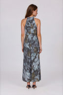 Autumn Bloom Sleeveless Dress