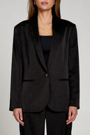 Suit Me Up Satin Blazer