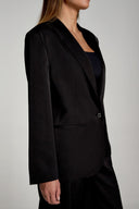 Suit Me Up Satin Blazer
