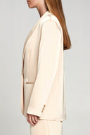 Suit Me Up Satin Blazer