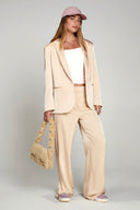Suit Me Up Satin Blazer