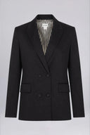 Industry Satin Double Breast Jacket - Pure & Simple Canada
