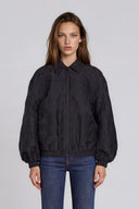 Autumn Bloom Bomber Jacket