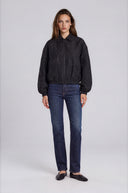 Autumn Bloom Bomber Jacket