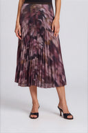 Autumn Bloom Pleated Skirt