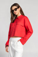 Modern Cropped Shirt