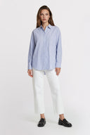 The Am To Pm Stripes Boyfriend Shirt - Pure & Simple Canada