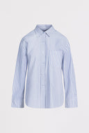 The Am To Pm Stripes Boyfriend Shirt - Pure & Simple Canada