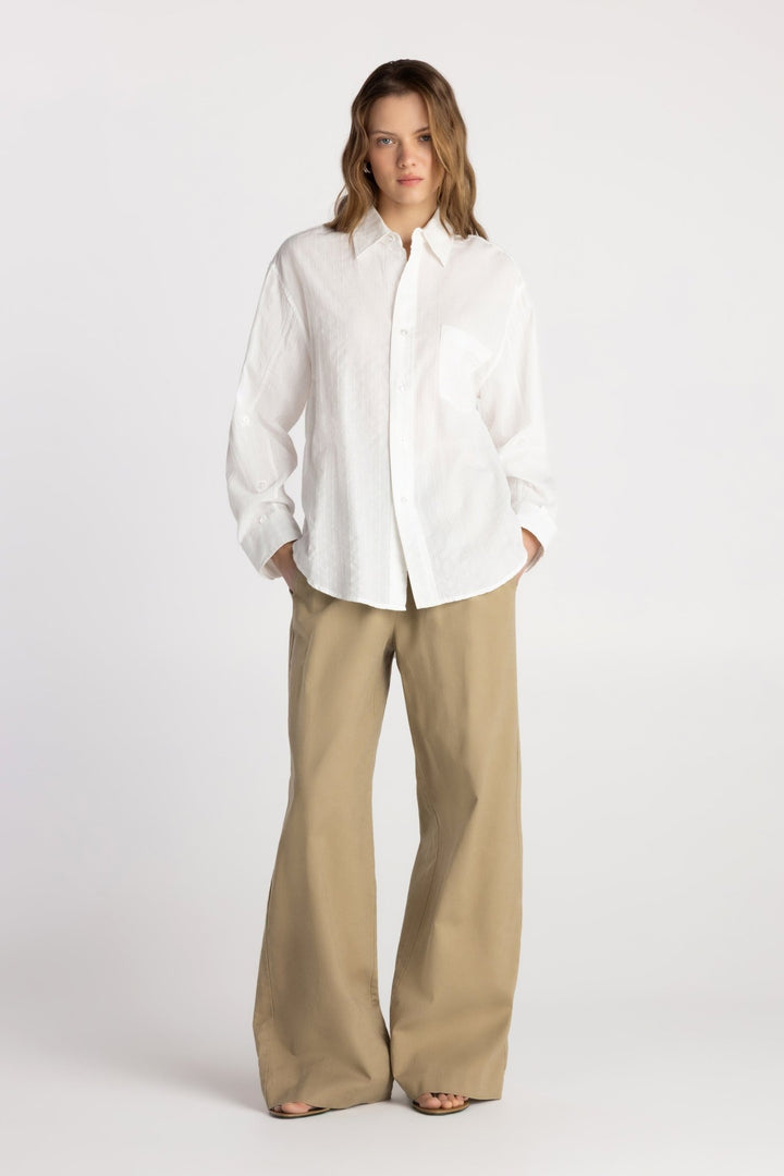 The Am To Pm Boyfriend Shirt - Pure & Simple Canada
