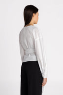 The Penelope Wrap Shirt - Pure & Simple Canada