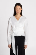 The Penelope Wrap Shirt - Pure & Simple Canada