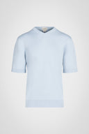 Dawson Cotton V - Neck Knit Tee - Pure & Simple Canada
