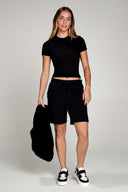 Cozy Luxe Boyfriend Shorts - Pure & Simple Canada