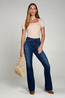 Body Hug Square Neck Tee - Pure & Simple Canada