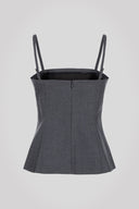 Calais Peplum Bustier - Pure & Simple Canada