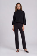 Snow Drift Turtleneck Sweater