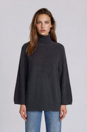 Snow Drift Turtleneck Sweater