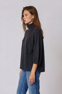 Snow Drift Turtleneck Sweater